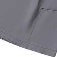thumbnail image 7 of Besolor Mens Workout Shorts Straight Leg Elastic Wisted Drawstring Casual Lightweight Athletic Running Shorts with Pockets(Small,Gray), 7 of 7