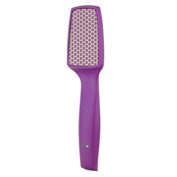 Spa Sciences NANO Foot File, Exfoliating for Dry Skin, Corns, & Calluses, Pink