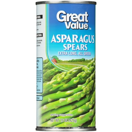 Great Value Asparagus Spears, 15 Oz