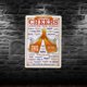 thumbnail image 1 of Placa de cartel de chapa Zulema 11.8x7.87x0.08' metal, 1 of 5