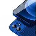 thumbnail image 3 of Heat Dissipation iPhone 11 Pro Case (Blue) Breathable Cooling Hollow Cellular Hole Full Camera Lens Protection Ultra Slim Cover, 3 of 5