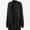 Black, variant on Open Front Maxi Long Knitted Cardigan Sweater for Women
