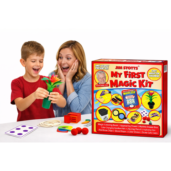 Jim Stott Magic Presents The My First Magic Kit For Beginners