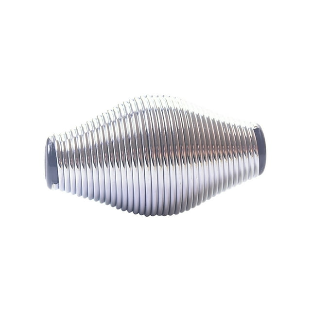 Entraîneur de Force de Préhension à Ressort Argenté, Dispositif d'Exercice en Métal pour la Mise en Forme des Mains, Entraînement de Force des Doigts, Décompression, Outil de Soulagement du Stress, Poids 0,37 Lb