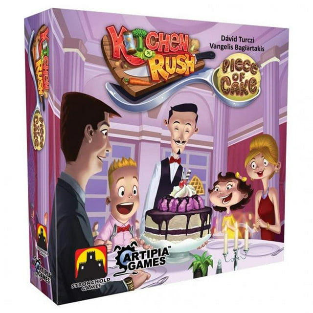 Stronghold Games SG7160 Kitchen Rush - Piece of Cake - Board Game
