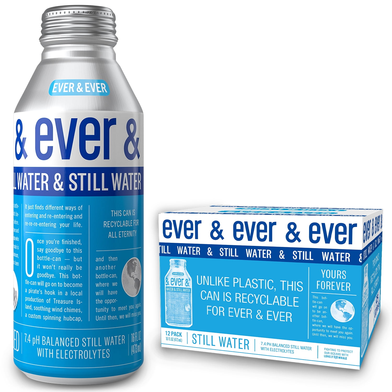 Still Water by [ Ever and Ever ] Aluminum Bottled Reverse Osmosis