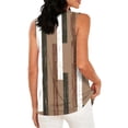 thumbnail image 4 of Hilenly Womens Tank Top Sleeveless Crew Neck Peplum Tops Loose Fit Casual Flowy Summer Clothes, 4 of 6