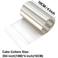 thumbnail image 2 of Gutsdoor Cake Collars 4 x 394inch, Acetate Rolls, Clear Cake Mousse Strips, Transparent Cake Rolls, Cake Acetate Sheets for Chocolate Mousse Baking Cake Decorating, 2 of 7