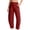 #08 Wine 【Mix, Match & Rotate: Stock Up on Daily Colors】, variant on Barrel Sweatpants for Women, High Rise Comfort Waist Wide Leg Ankle Length Pants with Pockets, Womens Fall Outfits | VerBelle,Black L