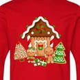 thumbnail image 4 of Inktastic Gingerbread House Christmas Long Sleeve Youth T-Shirt, 4 of 5
