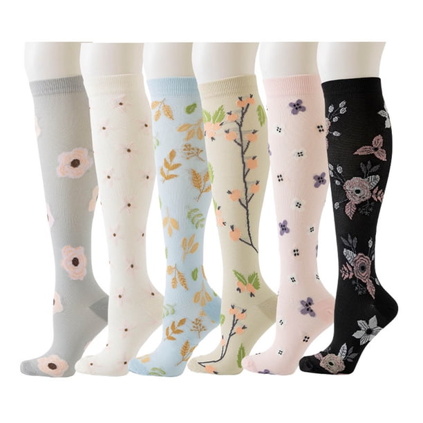 Calcetines largos de tubo que absorben el sudor para mujer calcetines de mujer
