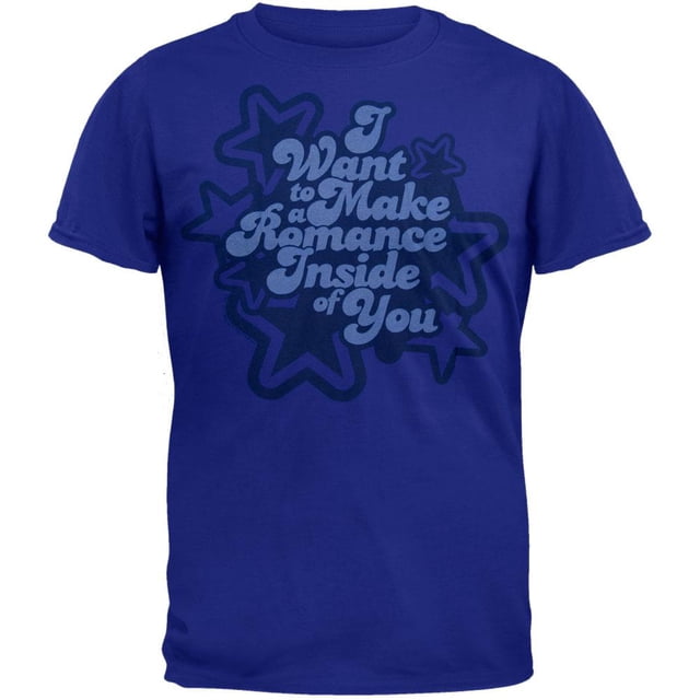 Borat - Make Romance T-Shirt Bleu