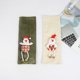thumbnail image 3 of Juego de botellas de vino de Navidad, juego de botellas de vino de franela de Navidad para Adorno artesanal de muñeco de nieve con vino y champán (muñeco de nieve azul), 3 of 5