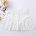 thumbnail image 4 of White Shorts for Women Ruffled Pants Bikini Mini High Tight Shorts Female Dance Pole Waist Pants, 4 of 5