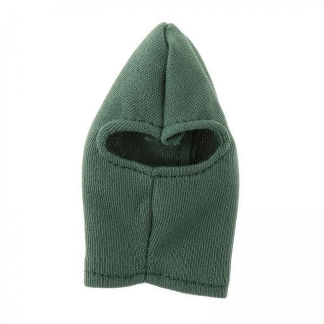 Capucha en miniatura,Capucha de a escala 1/6 para muñeco masculino de 12",Accesorios para la cabeza de figuras de acción de muñecas de 12 pulgadas,Sombrero Facekini hecho a mano con