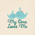 thumbnail image 4 of Inktastic My Oma Loves Me Fish Boys or Girls Baby T-Shirt, 4 of 5