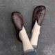 thumbnail image 2 of ¡Novedad de 2022! Zapatos informales planos sin cordones Retro hechos a mano para mujer, zapatos de suela blanda de cuero para mujer, mocasines para mamá, zapatos para mujer 38 Gao Jinjia LED, 2 of 2