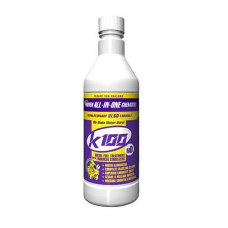 K100 402-DISC Diesel Fuel Treatment with Enhanced Stabilizers - (Best Diesel Fuel Stabilizer)