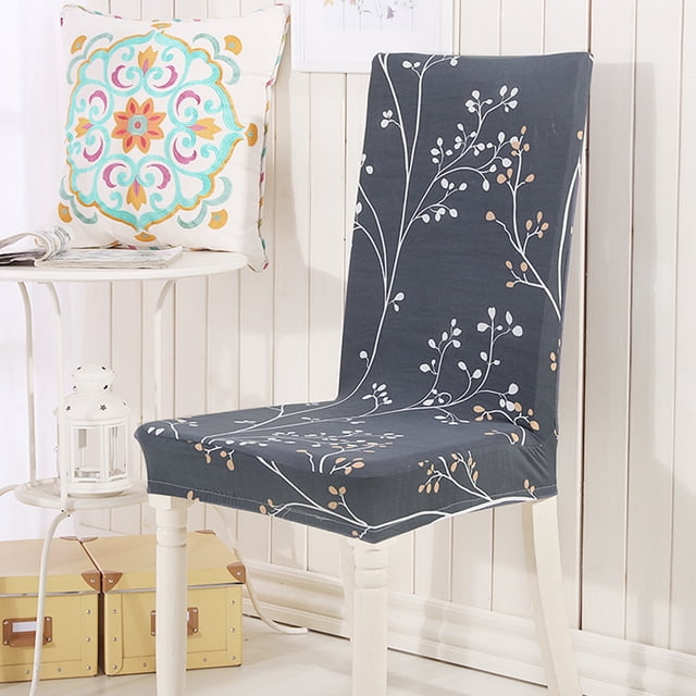 Decoración De Silla De Comedor De Cocina Con Estampado Floral De Asiento Decoración De Funda 6 Soledad Fundas para sillas de comedor