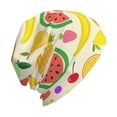 thumbnail image 3 of Beanie Hats for Men and Women, Carton Flat Tropical Fruits Patterns Adult Unisex Knit Hat Winter Warm Skull Cap, 3 of 7