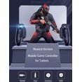 thumbnail image 3 of Game Controller for iPad PUBG Mobile Game Controller Cellphone Trigger Switches for PUBG/Knives Out Gaming Controller Shooter L1R1 Trigger Fire Button Aim Key Gamepad for Tablet/Android/iOS/iPhone, 3 of 5