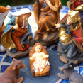 thumbnail image 6 of Nativity Set Scene Christmas Ornament Indoor Gift 11 Piece 8'', 6 of 19