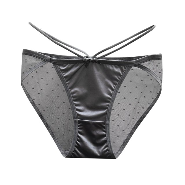 Braguitas de encaje de cintura baja para mujer - Ropa interior de algodón de color liso, sin aros, ajuste cómodo, para el día a día/el trabajo (M-XL)