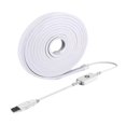 thumbnail image 1 of Luces de neón USB, tira de luces LED, puerto USB, cuerda de neón, dispositivos de iluminación, mejora de iluminación, decoración de fiesta, tira de Luz blanca de 6500 K., 1 of 8