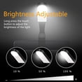 thumbnail image 3 of Lámpara de luz de lectura de libros recargable, lámpara de libro LED para leer en la cama, cuidado de los ojos, brillo ajustable, 3 of 5
