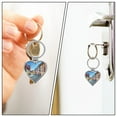 thumbnail image 5 of KAKOWELY 8pcs Heart Shape Sublimation Blanks Key Chains Board Heat Transfer Key Chain,2.76X"X1.57"X0.16", 5 of 5