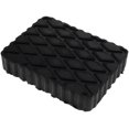 thumbnail image 1 of Generic Rubber Jack Protector Blocks Black Sturdy Car Lift Pads Automotive, 1 of 6