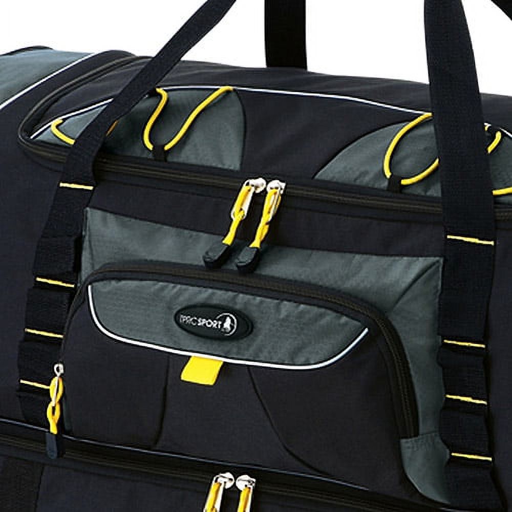 Travelers Club Jumbo 36" 2-Section Rolling Duffel with Blade Wheels - image 4 of 5
