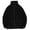 Black, variant on IROINNID Men's Plush Stand Collar Long Sleeve Solid Color Comfy The Autumn And Winter Stand Collar Plush Coat With Fleece Outwear & Jackets