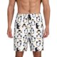 thumbnail image 1 of Fotbe whiter cute penguin Pantalones Cortos de Pijama para Hombre, Ropa de Dormir, Pantalones de Pijama Cortos para Hombre-Large, 1 of 6