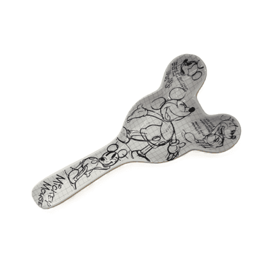 Disney Ceramic Mickey Mouse Sculpted Sketch Spoon Rest
