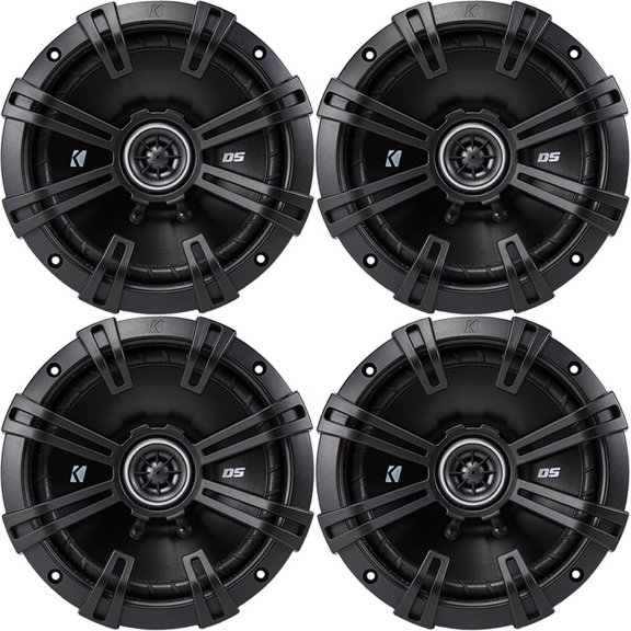 Altavoces Coaxiales Kicker 43DSC6504 6,5 Pulgadas 240 Vatios