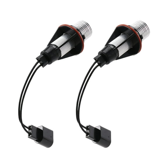 8000K Amber LED Angel Eye Marker Light Bulbs Lamps for - E39 E53 E60 E63 E64 E66 E87 5 6 7 X3 X5 [Pack of 2 Pcs]