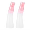 thumbnail image 2 of 2Pcs Household Barbecue Silicone Oil Bottle with Brush Kitchen Baking Barbecue ToolPink, 2 of 4