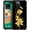 Golden Butterfly Rose Flower, variant on Case Compatible with iPhone 14 Pro, Cases for Women Girl, Blue Sky Flower Moon Butterfly