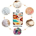 thumbnail image 4 of 4 Pack Cute Lion Sun Cloud Qtip Holder Dispenser Clear Plastic Storage Apothecary Jars for Cotton Swabs Balls Pads Floss, 4 of 7