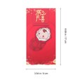 thumbnail image 3 of Shisuyan 30 Pcs Spring Festival Red Envelope Red Envelopes Paper Gift Container For Parents, 3 of 9