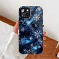 thumbnail image 2 of Winter Wonderland Galaxy Snowflake Phone Case for iPhone 11/12/13/14/15/16 (Pro Max/Plus) - Festive Design, Holiday Gift, Durable & Stylish, 2 of 9