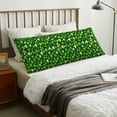 thumbnail image 4 of Yiaed Body Pillow Cover, Ultra Soft Microfiber Pillowcases, Breathable Long Pillow Case, Envelope Closure-Happy St. Patrick's day (20x54 inch)（Pillow core not included）, 4 of 5