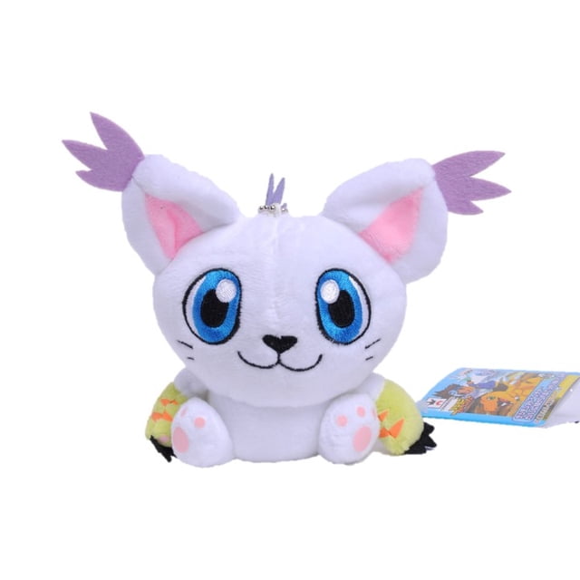 Peluche de Felpa Digimon Adventure 10 Cm Tailmon Gatomon Banpresto