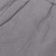 thumbnail image 5 of Pantalones capri casuales de mujer con cintura elástica lisa - Pantalones de poliéster de cintura alta con bolsillos grandes, S-XXL, 5 of 6