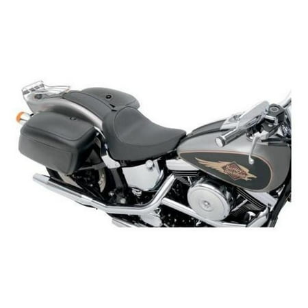 Drag Specialties 0802-0618 Solo Seat with Optional EZ Glide Backrest System - Smooth