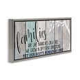 thumbnail image 2 of Stupell Industries Rustic Lodge Inspirational Families are Branches Gray Floating Frame Canvas Art, 25 x 11, by Kim Allen, 2 of 7