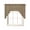 Brown, variant on Vintage Dark Gray Kitchen Curtains Set for Windows 3 Piece Cafe Curtains 24 Inch Length Swag Curtains Valances and Tier Set Farmhouse Retro Solid Color Linen Texture Drapes for Bedroom Bathroom
