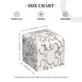 thumbnail image 4 of Funda cuadrada de piel de Mickey Mouse para pañuelos de papel, soporte para pañuelos de papel con cinturón inferior, funda estética para pañuelos faciales, moderna y decorativa para baño, decoración, 4 of 8