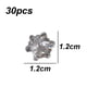 thumbnail image 2 of Juego de piedras de cristal de cristal con parte posterior plana brillante para manualidades DIY, joyas para decorar uñas, 2 of 5